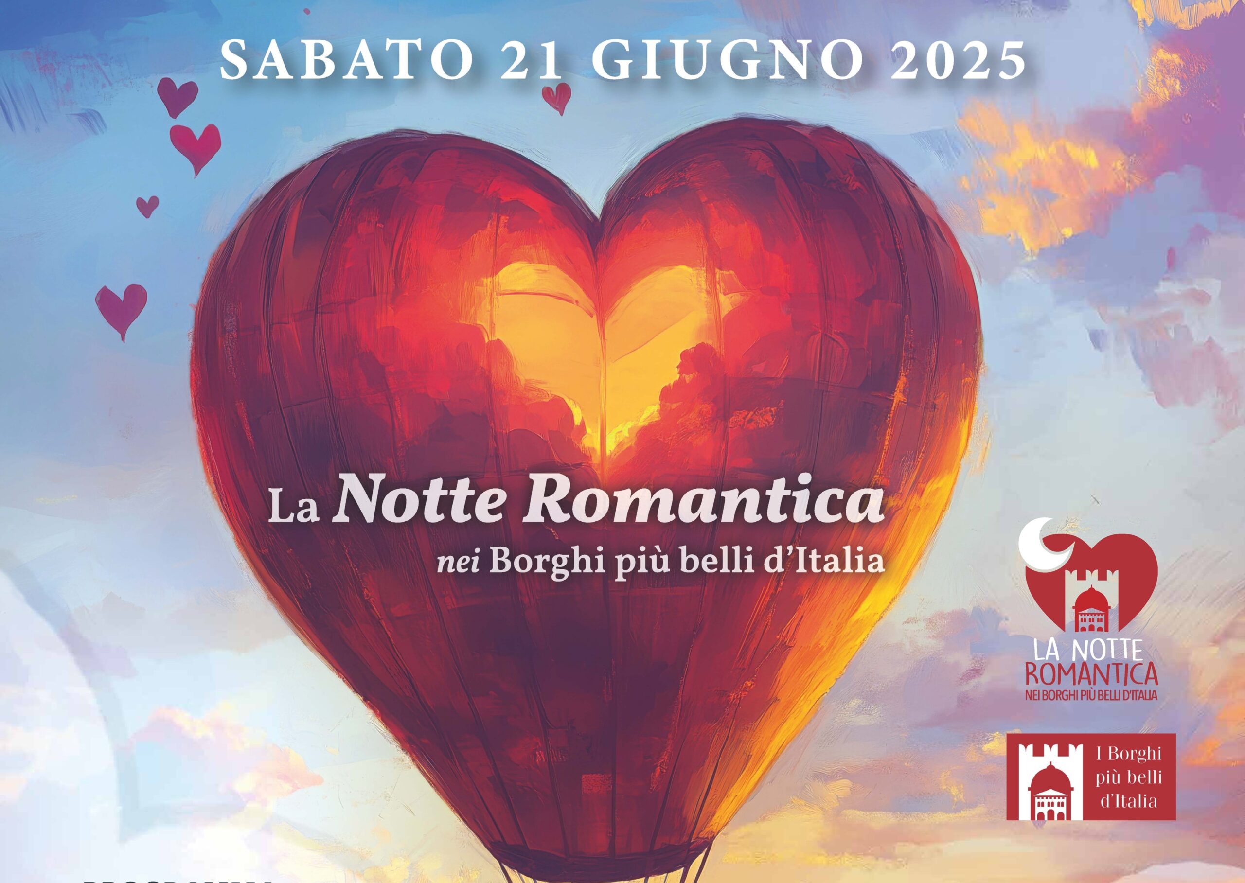 locandina La notte romantica nei Borghi piu belli